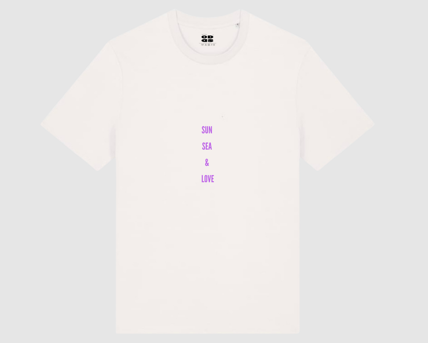 T-shirt "that summer feeling" blanc