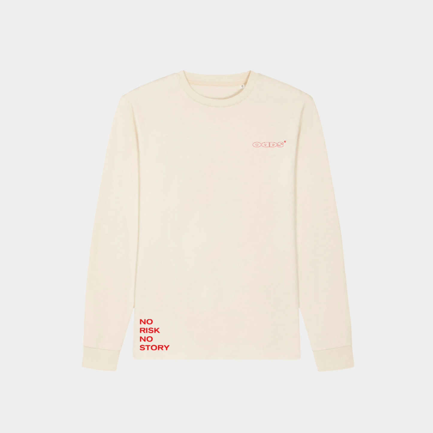 T-shirt "no risk" rouge